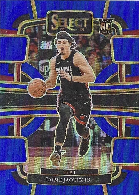 Jaime Jaquez Jr. 2023 Select #100 Concourse Blue Prizm Rookie SGC 9.5