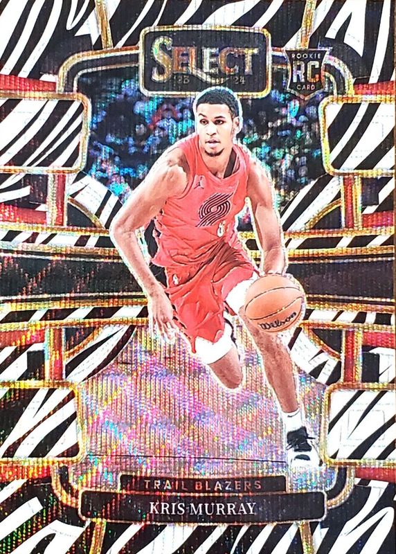 Kris Murray 2023 Select #91 Concourse Zebra /(SSP) Rookie PSA 10