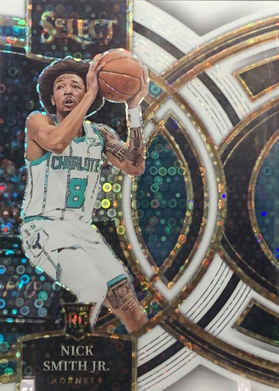 Nick Smith Jr. 2023 Select #119 Premier Level White Disco /75 Rookie SGC 10