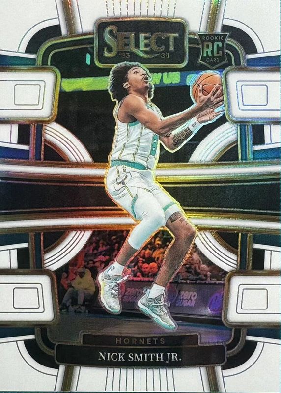 Nick Smith Jr. 2023 Select #89 Concourse White /149 Rookie RAW