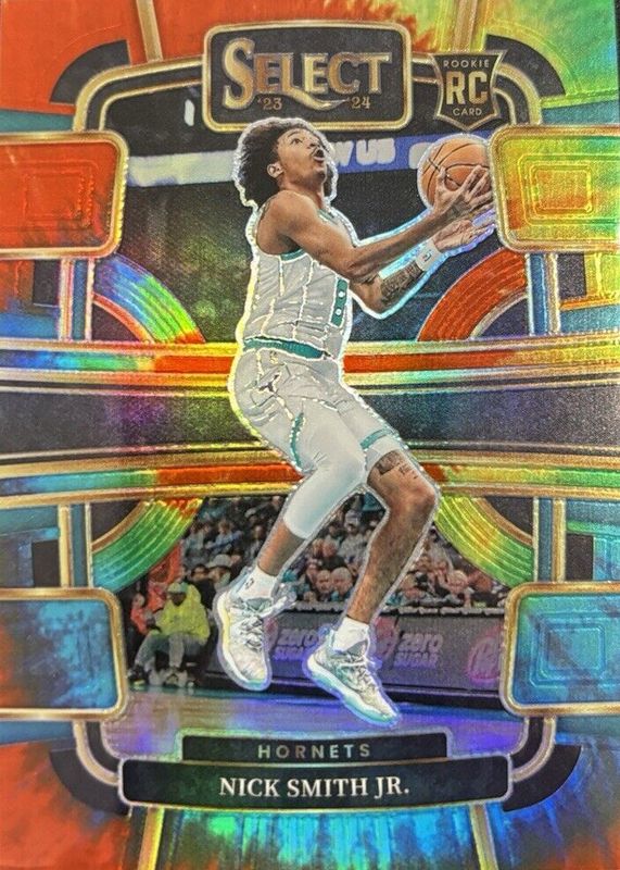 Nick Smith Jr. 2023 Select #89 Concourse Tie-Dye /25 Rookie PSA 10