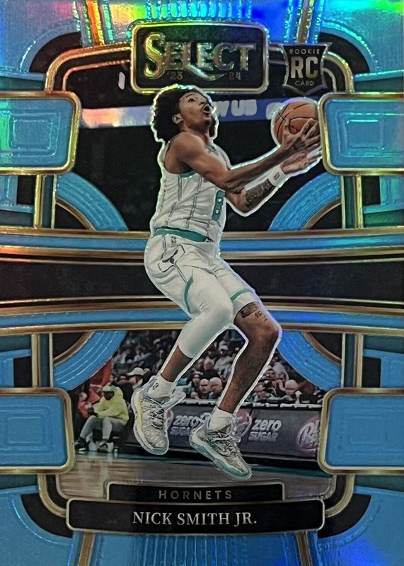 Nick Smith Jr. 2023 Select #89 Concourse Light Blue /299 Rookie RAW