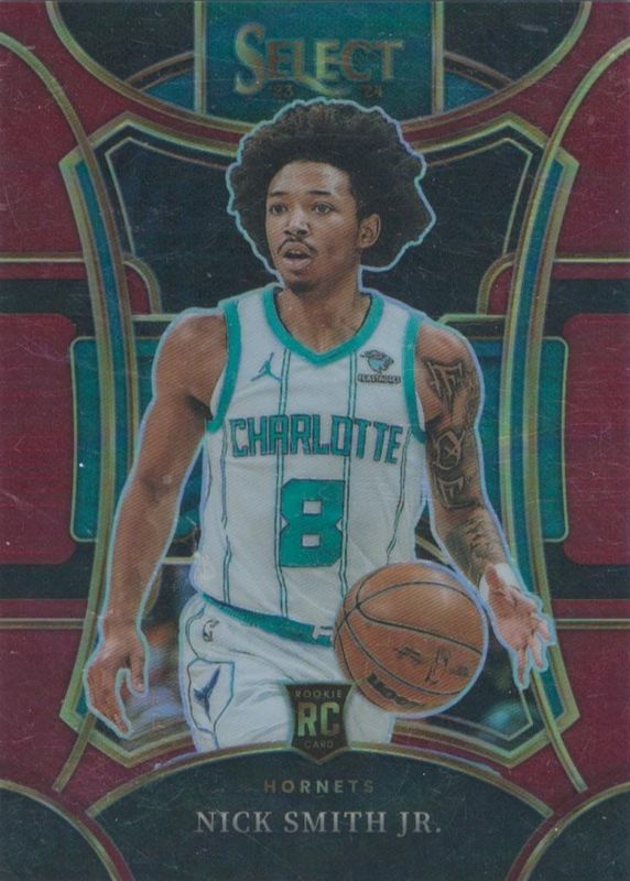 Nick Smith Jr. 2023 Select #310 Mezzanine Maroon /175 Rookie SGC 10