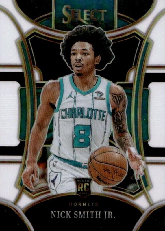 Nick Smith Jr. 2023 Select #310 Mezzanine White /149 Rookie SGC 10