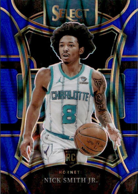 Nick Smith Jr. 2023 Select #310 Mezzanine Blue Tectonic /99 Rookie SGC 10