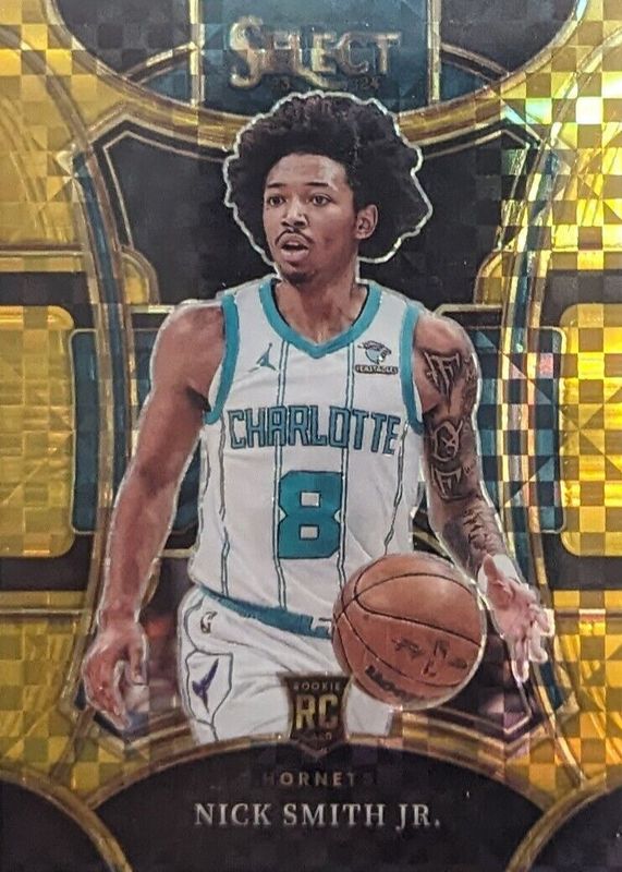 Nick Smith Jr. 2023 Select #310 Mezzanine Gold /10 Rookie SGC 10