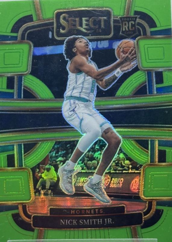 Nick Smith Jr. 2023 Select #89 Concourse Neon Green /75 Rookie SGC 10