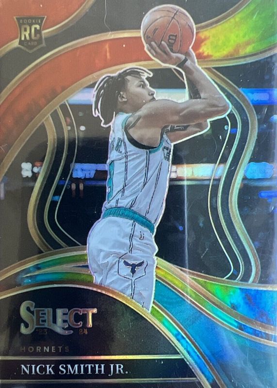 Nick Smith Jr. 2023 Select #293 Courtside Tie-Dye /25 Rookie RAW