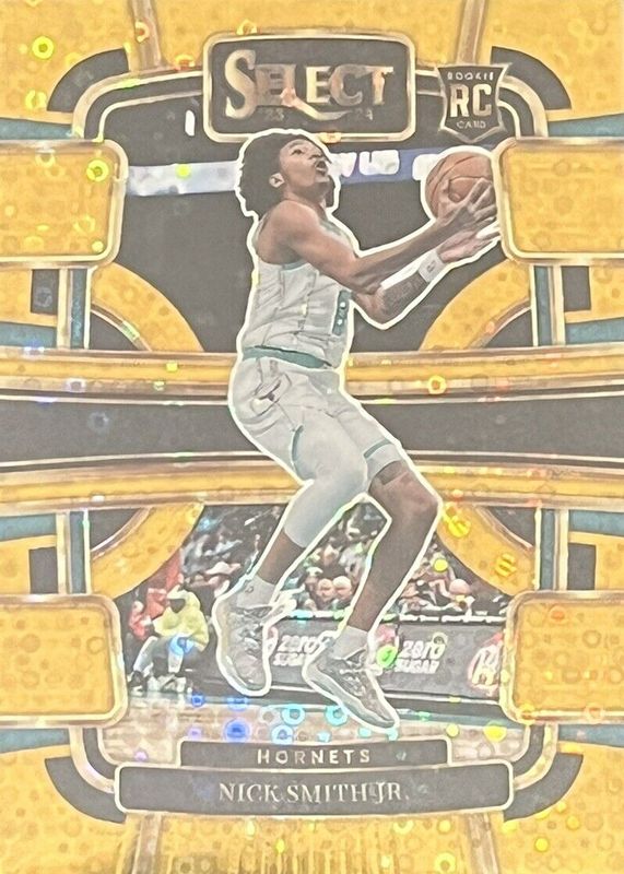 Nick Smith Jr. 2023 Select #89 Concourse Gold Disco /10 Rookie RAW