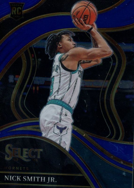 Nick Smith Jr. 2023 Select #293 Courtside Blue Retail Rookie SGC 9.5