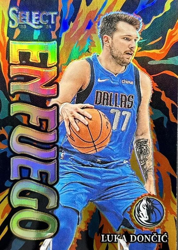 Luka Doncic 2023 Select #1 En Fuego - Silver PSA 10