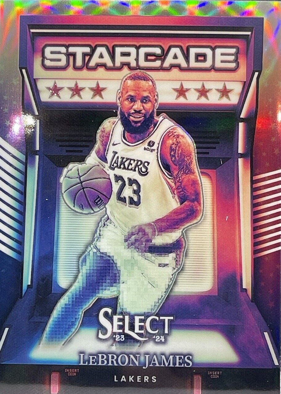 LeBron James 2023 Select #14 Starcade /(SSP) Price Guide