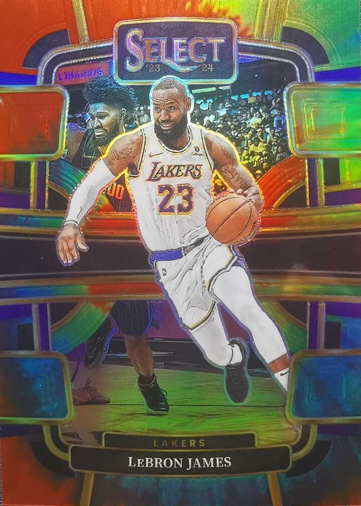 LeBron James 2023 Select #66 Concourse Tie-Dye /25 Price Guide