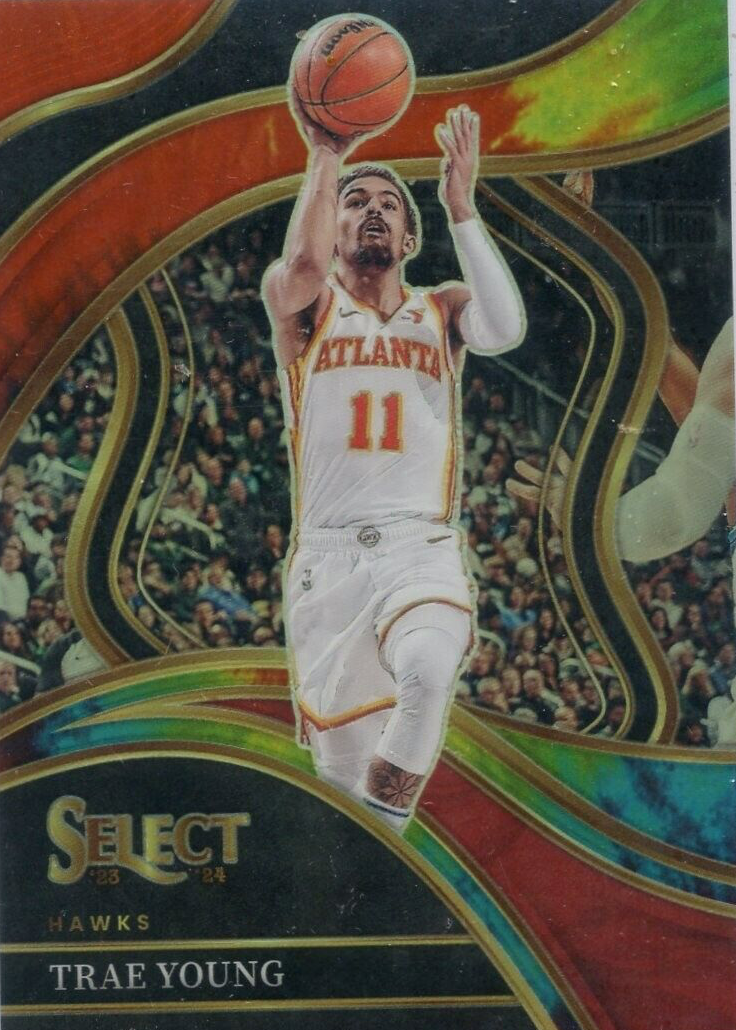 Trae Young 2023 Select #243 Courtside Tie-Dye /25 Price Guide