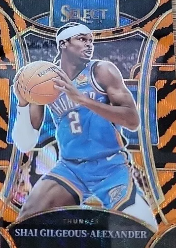 acgカード　　Legend    of    SSP⭐︎30 Shai Gilgeous-Alexander 2023 Select #344 Mezzanine Tiger /(SSP