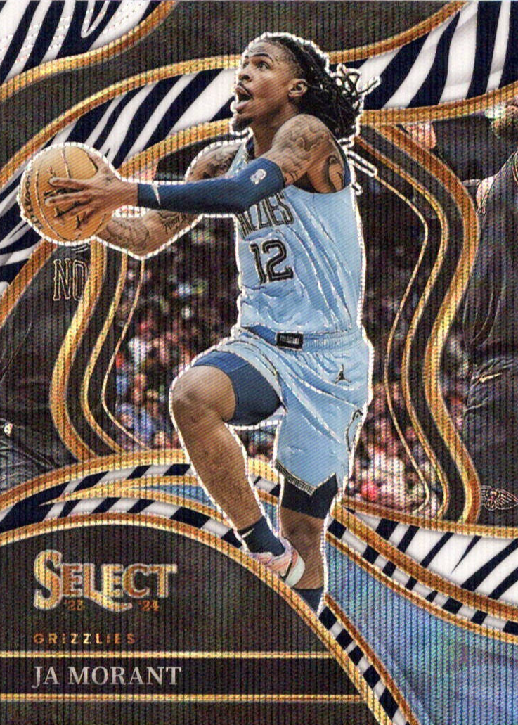 Ja Morant 2023 Select #265 Courtside Zebra /(SSP) Price