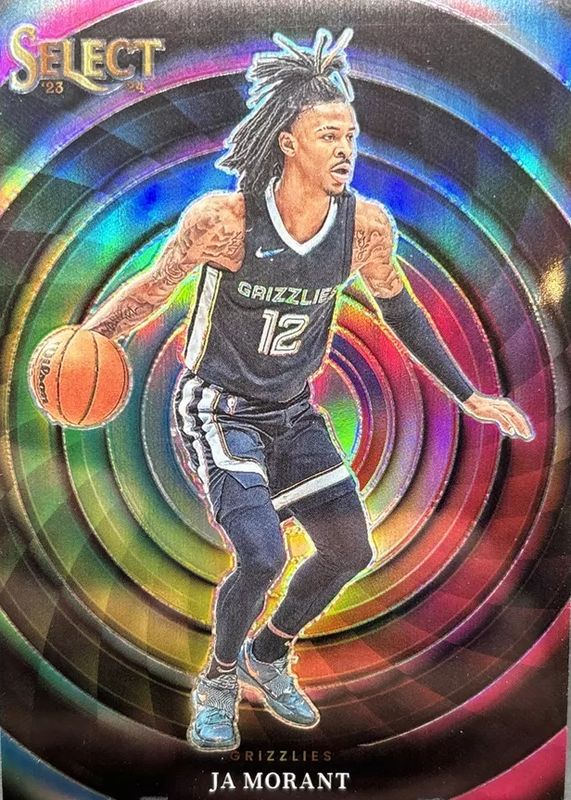 Ja Morant 2023 Select #17 Color Wheel /(SSP) SGC 9.5