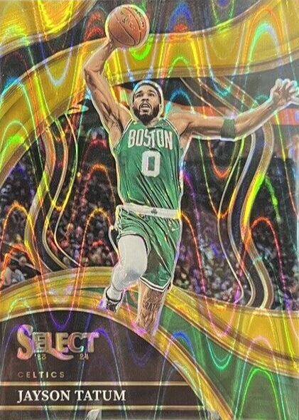 Jayson Tatum 2023 Select #245 Courtside Gold Tectonic /10