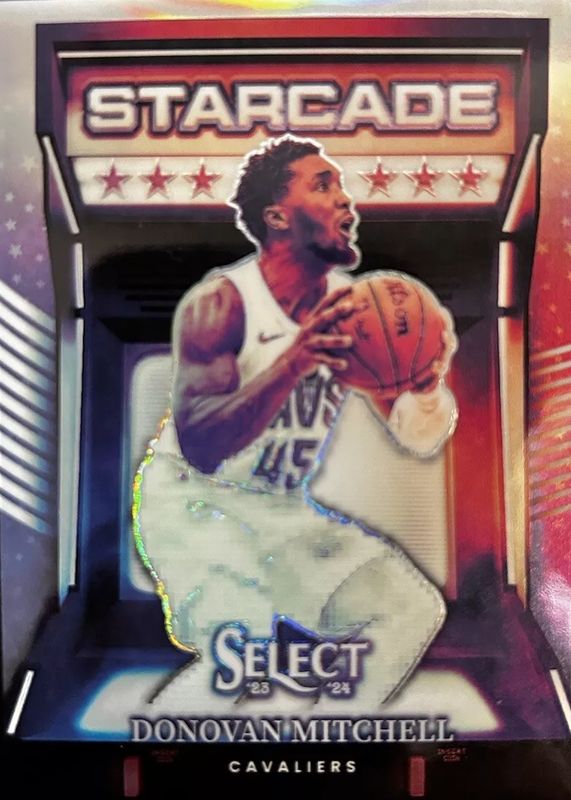 Donovan Mitchell 2023 Select #8 Starcade PSA 10