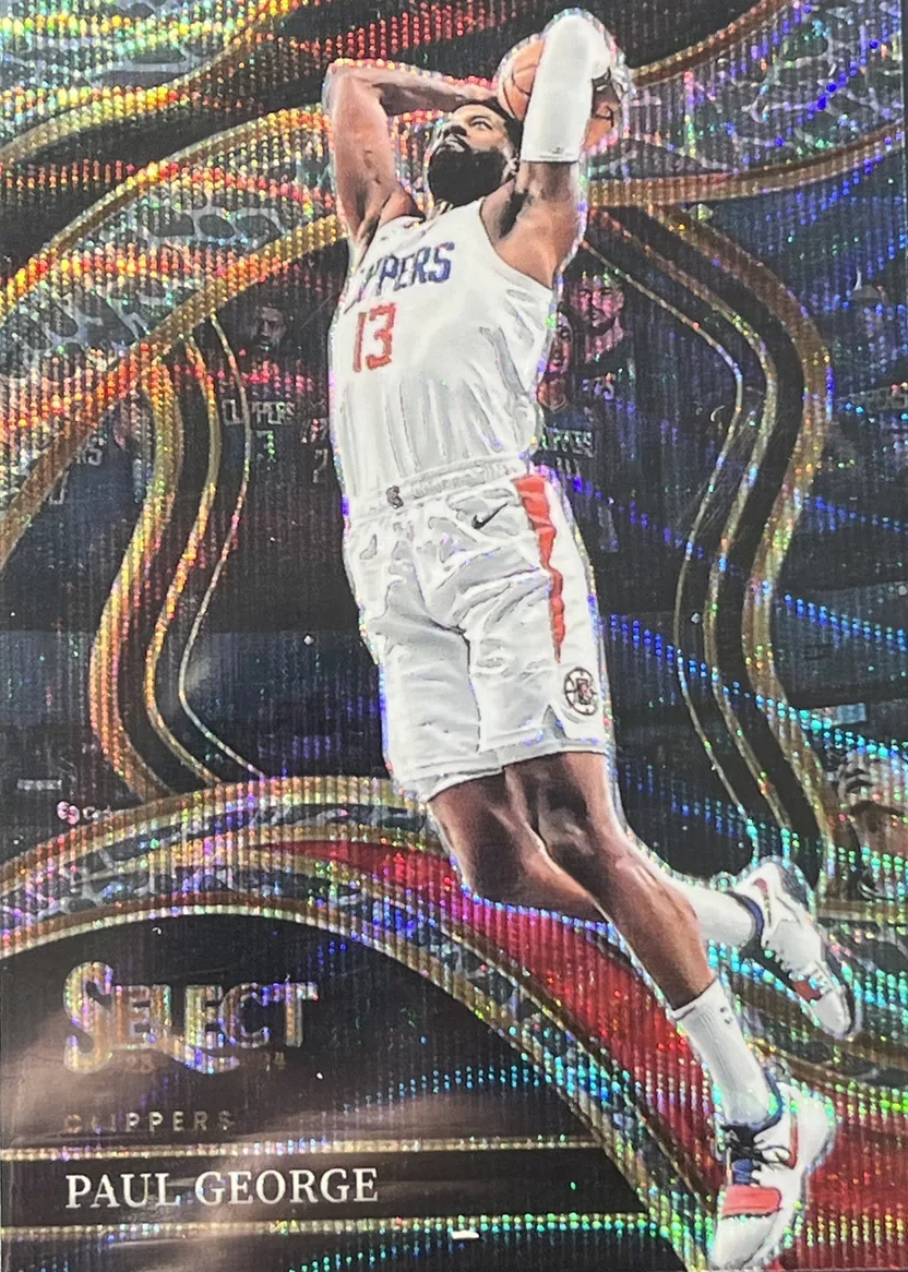 Paul George 2023 Select #214 Courtside Elephant /(SSP) Price Guide 