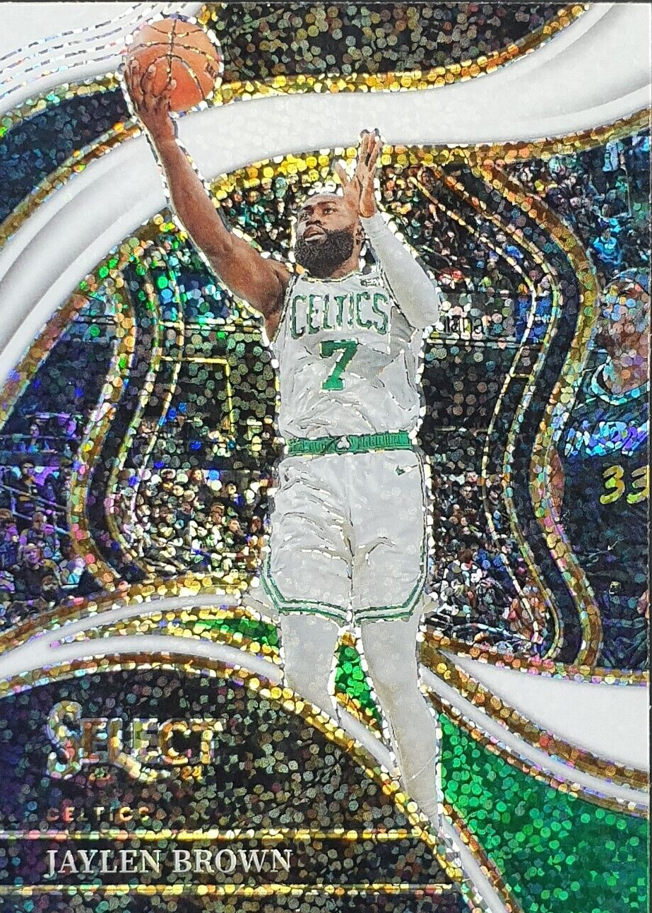 Jaylen Brown 2023 Select #222 Courtside White Sparkle /(SSP) Price
