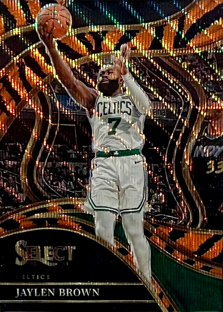超貴重！！！Jaylen Brown Obsidian Yellow 10シリ 超貴重