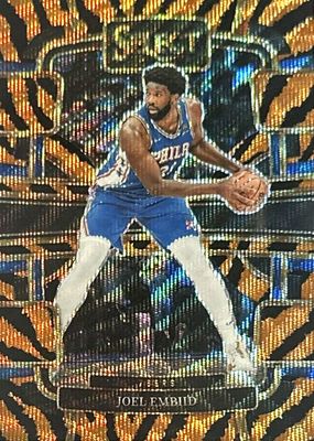 Joel Embiid 2017 Noir Spotlight Signatures /125 Price Guide