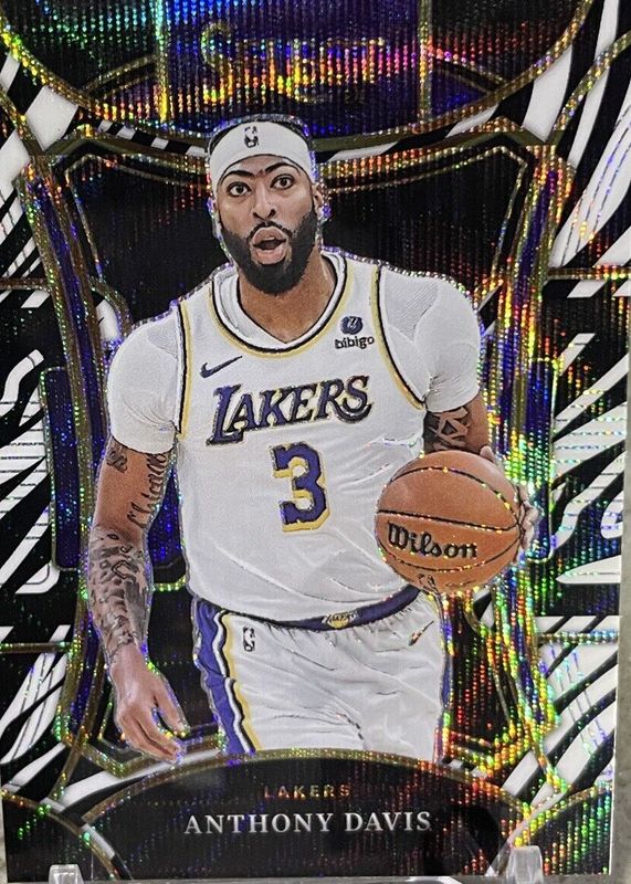 Anthony Davis 2023 Select #381 Mezzanine Zebra /(SSP) RAW