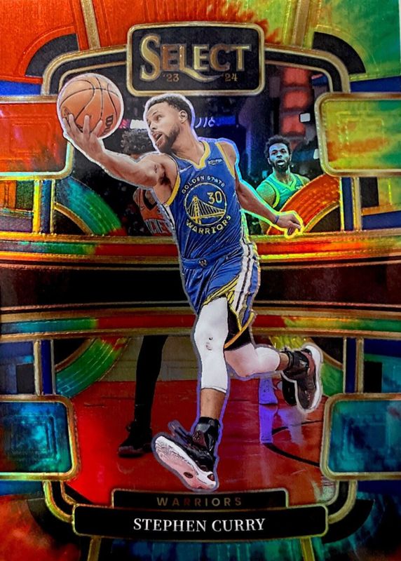 Stephen Curry 2023 Select #56 Concourse Tie-Dye /25 BGS 9.5