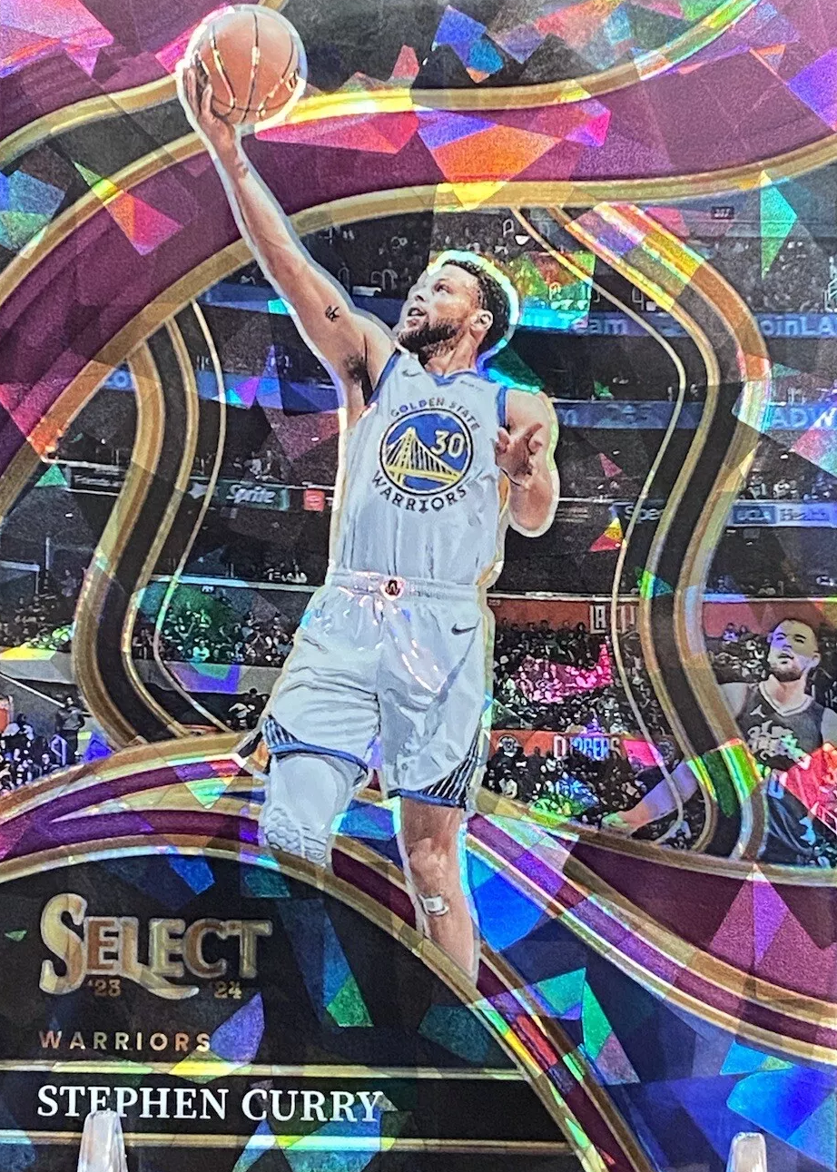 Steph Curry store 2022-2023 Panini Crown Royale Blue Cracked Ice Color Match SP 93/99