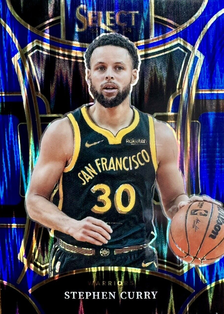 ★Stephen Curry select ジャージーナンバーカード　60枚限定 2022 Panini Select #27 Blue Stephen Curry Golden State