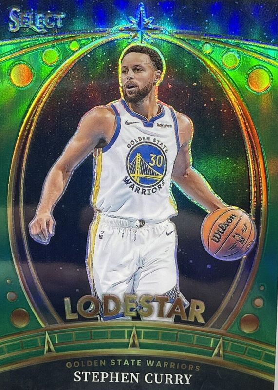 Stephen Curry 2023 Select #6 Lodestars - Green BGS 10 PRISTINE