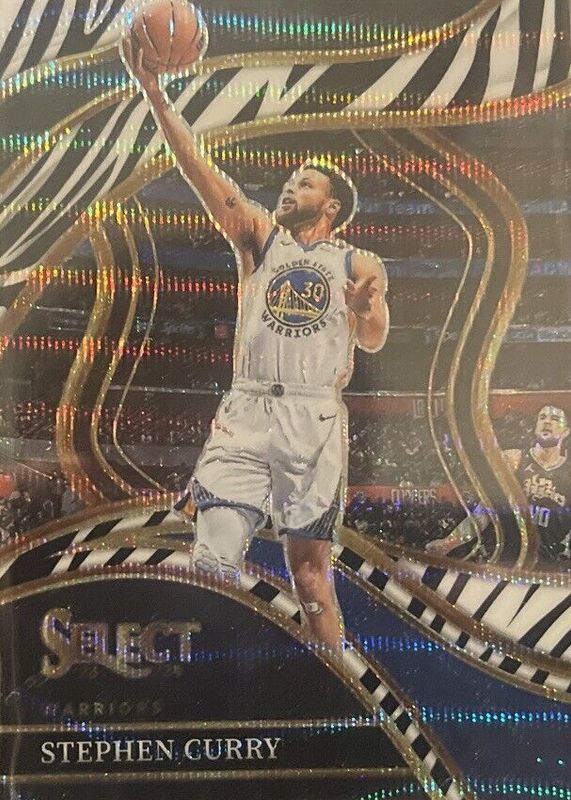 Stephen Curry 2023 Select #256 Courtside Zebra /(SSP) PSA 10