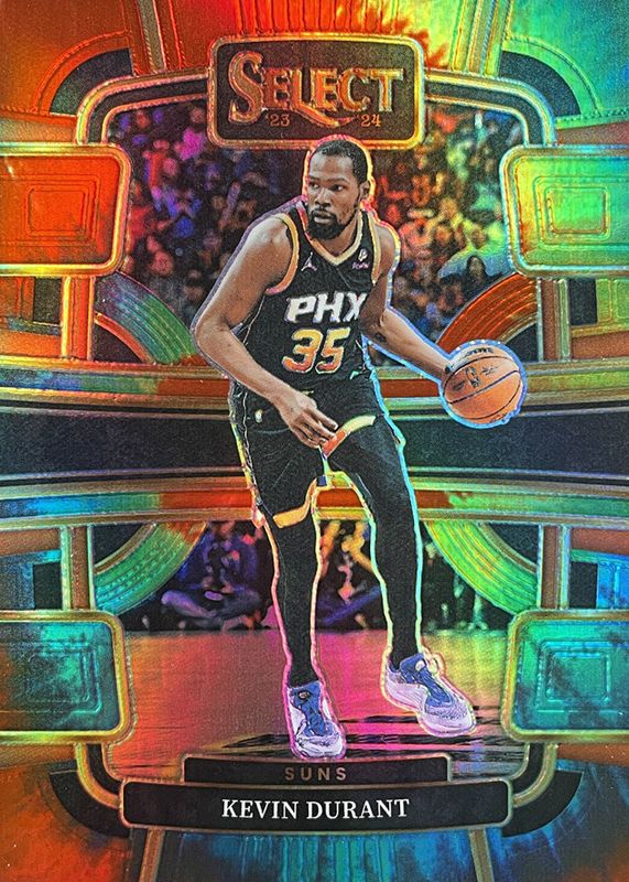 Kevin Durant 2023 Select #2 Concourse Tie-Dye /25 PSA 9