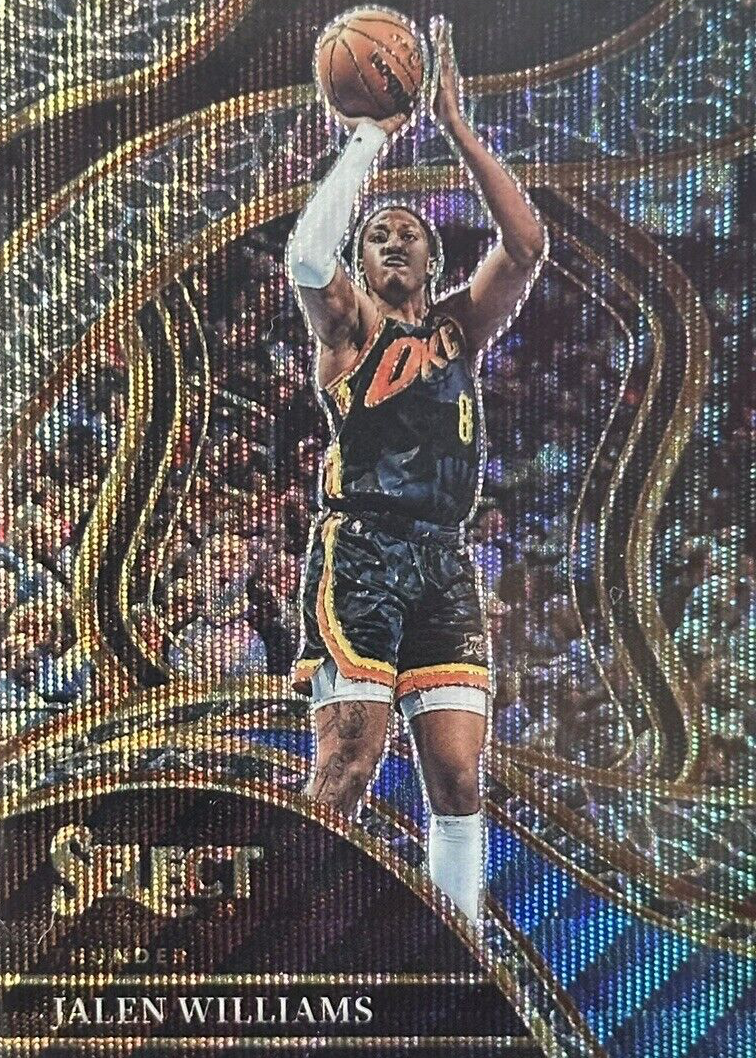 Jalen Williamsゲームジャージ(2023)L Jalen Williams Oklahoma City Thunder 2023-2024 Game Worn