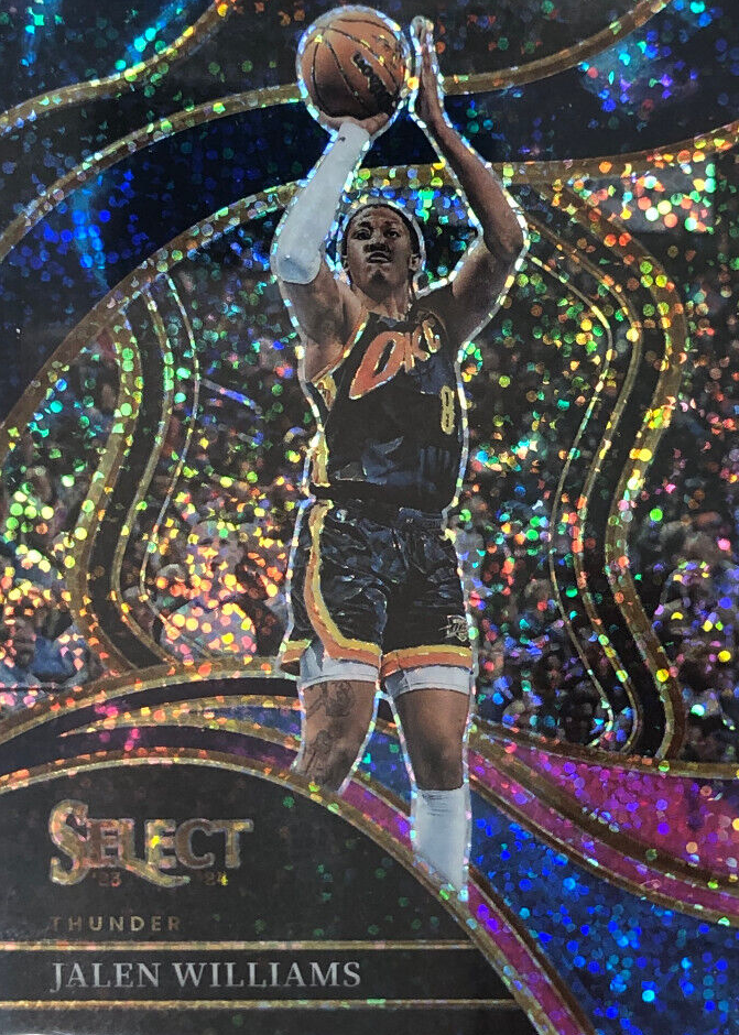 Jalen Williamsゲームジャージ(2023)L Jalen Williams Oklahoma City Thunder 2023-2024 Game Worn
