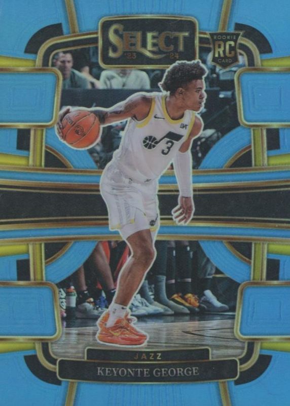 Keyonte George 2023 Select #75 Concourse Light Blue /299 Rookie RAW