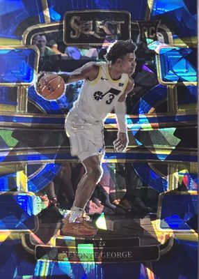 2023 Select #75 Concourse Blue Cracked Ice