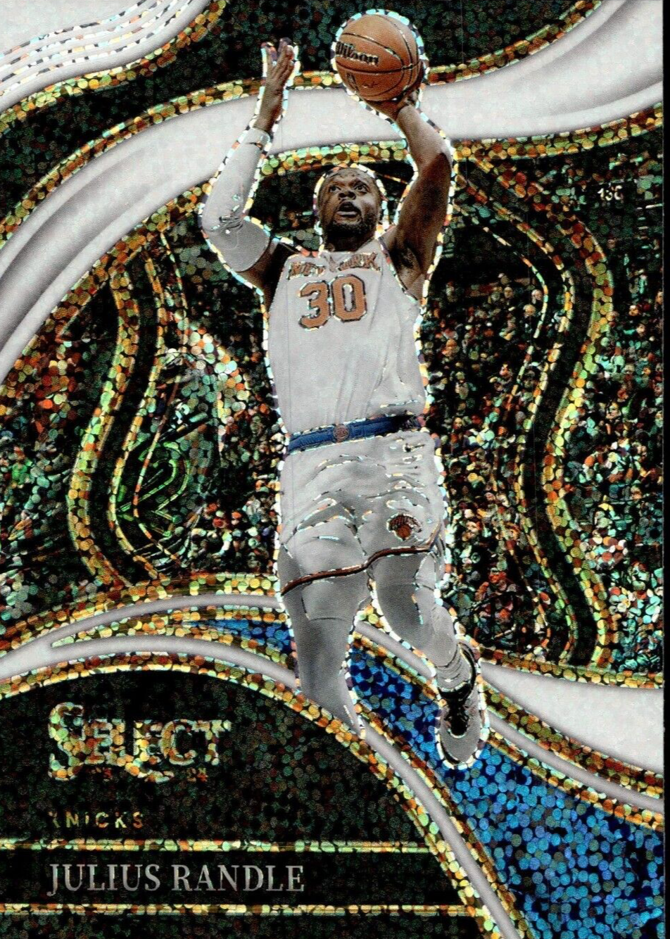 Julius Randle 2023 Select #246 Courtside White Sparkle /(SSP 