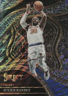 NBA カード Julius Randle 直筆サイン 10枚限定 2023-24 Panini Mosaic Julius Randle #61 Genesis Case Hit SSP