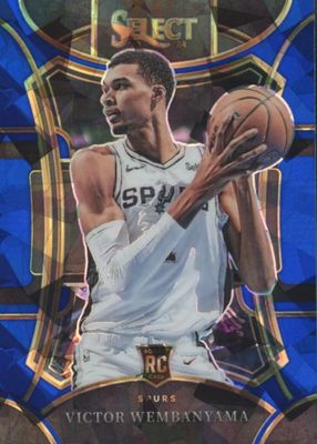 2023 Select #311 Mezzanine Blue Cracked Ice