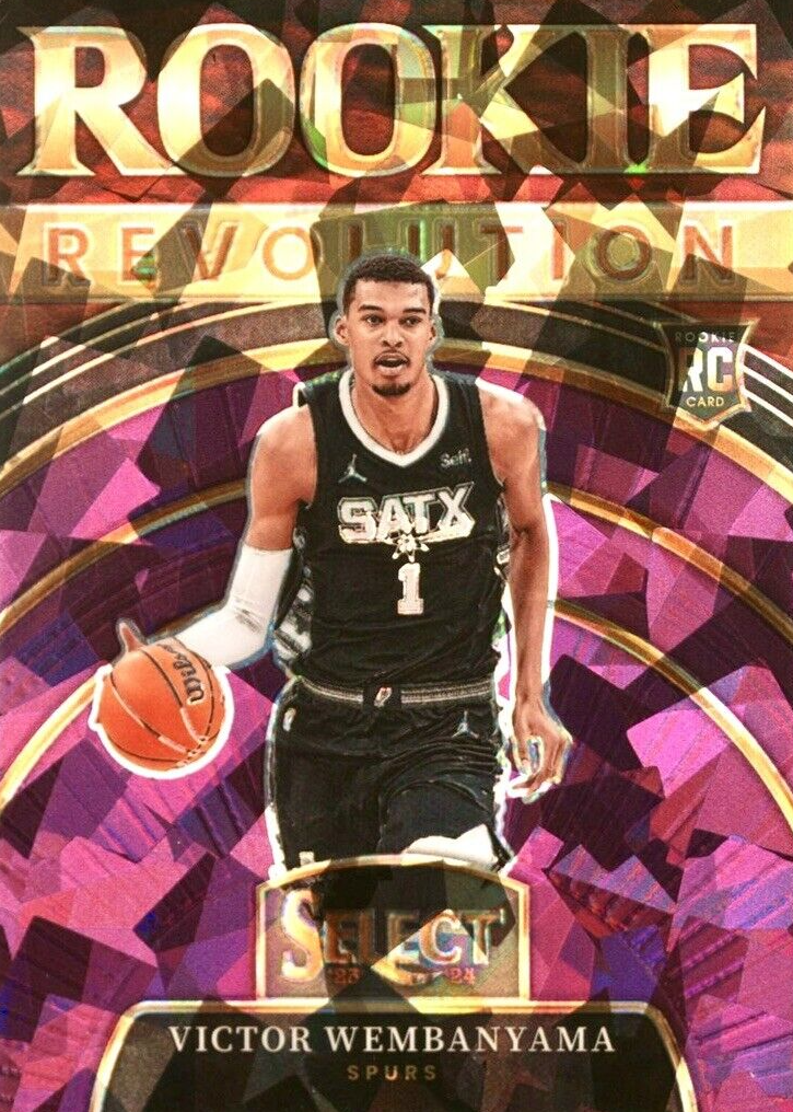 Victor Wembanyama 2023 Select #9 Rookie Revolution - Purple