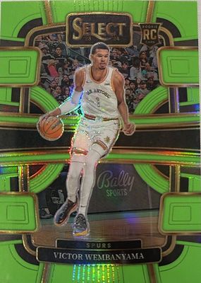 2023 Select #87 Concourse Neon Green /75