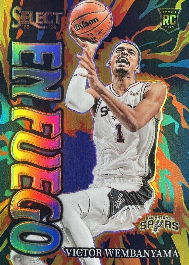 Victor Wembanyama 2023 Select #4 En Fuego - Silver Price Guide