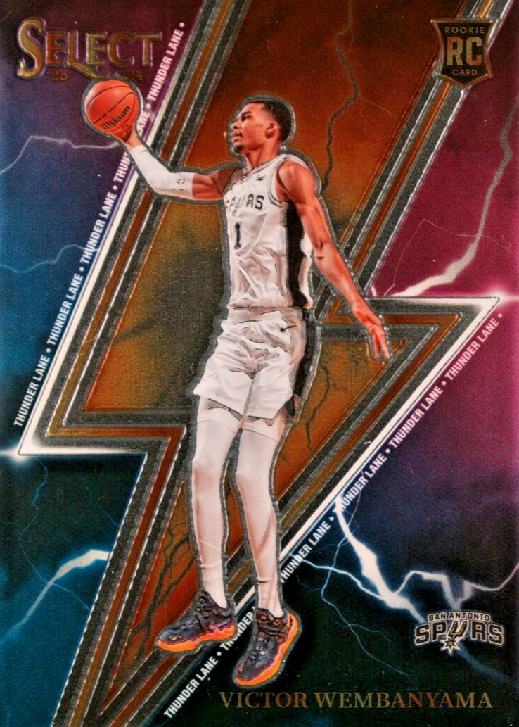Victor Wembanyama 2023 Select #5 Thunder Lane Price Guide - Sports