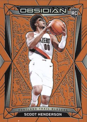 2023 Obsidian #2 Electric Etch Orange Flood /99