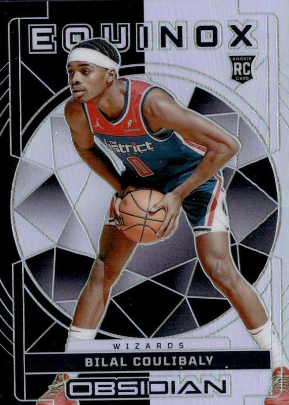 Bilal Coulibaly 2023 Obsidian #28 Equinox /99 Rookie SGC 9.5