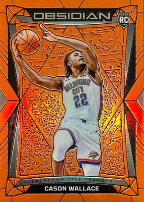 2023 Obsidian #188 Electric Etch Orange Flood /99