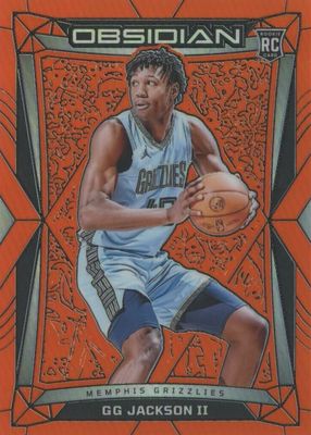 2023 Obsidian #89 Electric Etch Orange Flood /99
