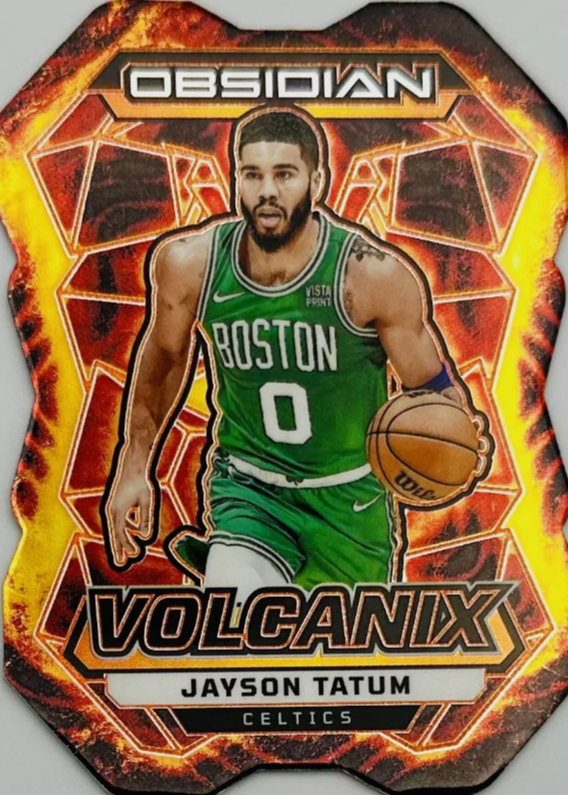 Jayson Tatum 2023 Obsidian #25 Volcanix /(SSP) Price Guide